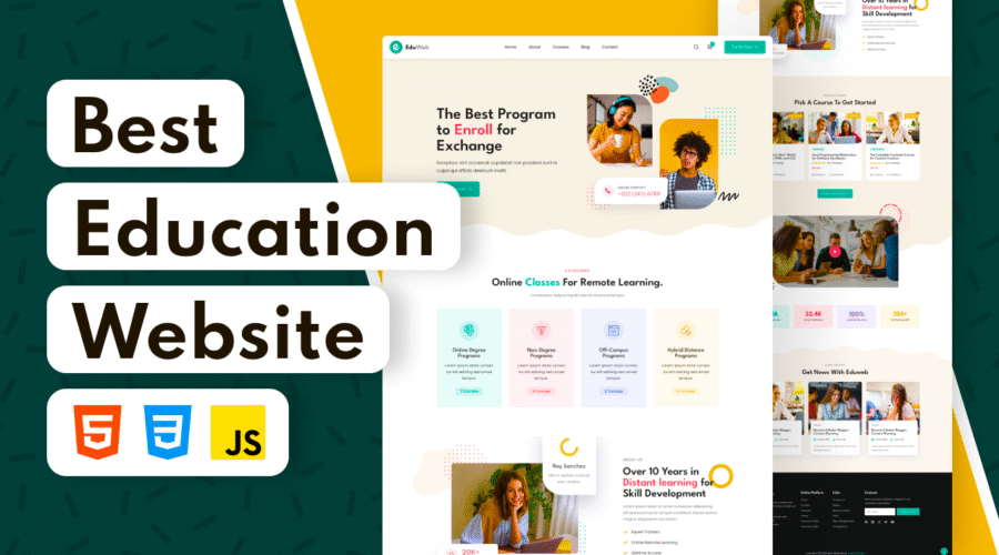 Education Website Development