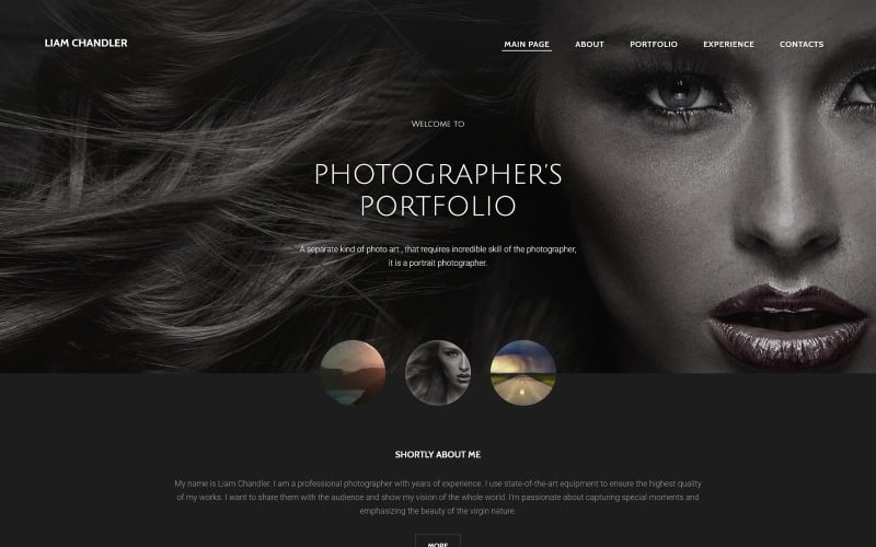 Photography Portfolio Website Development in Jaipur